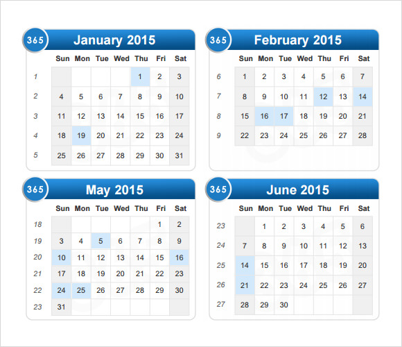 2015 calendar with holidays printable