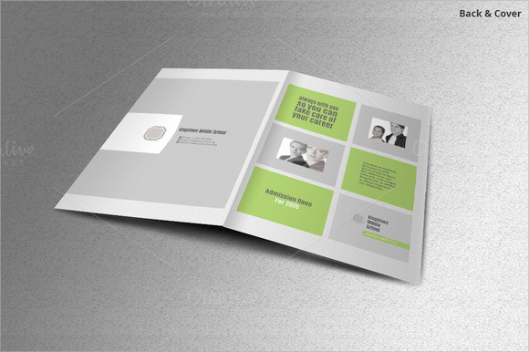bi fold informative brochure