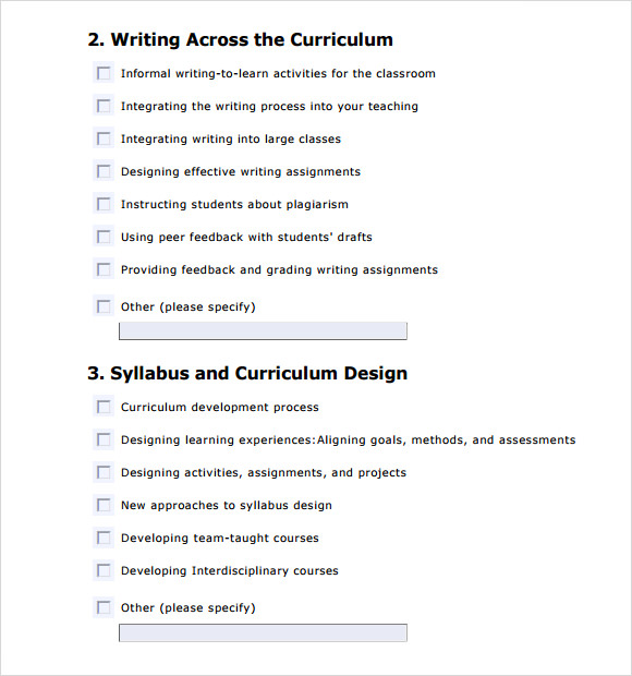 needs assessment template for teachers