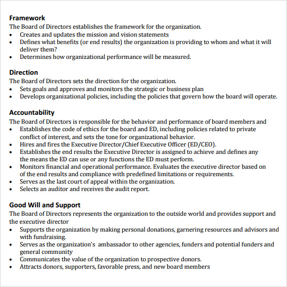 first nonprofit board meeting agenda template