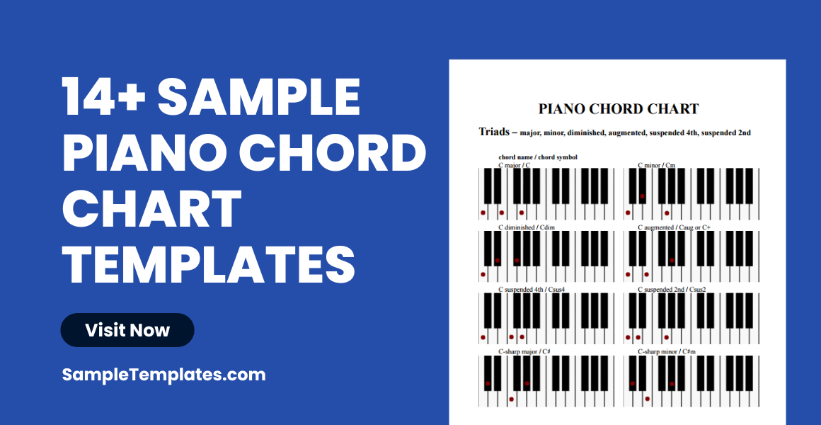 sample piano chord chart templates