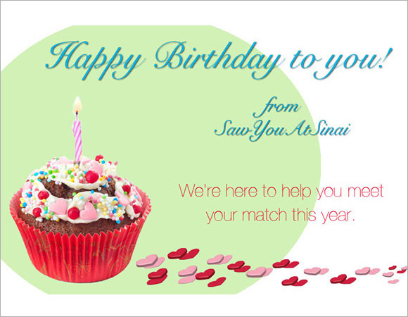 FREE 5 Sample Happy  Birthday  Emails in PSD EPS