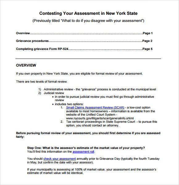 tax assessment