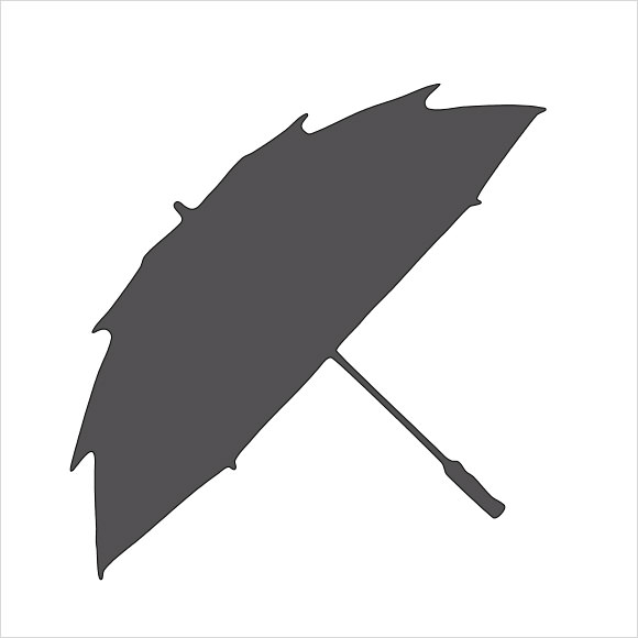 umbrella template for kindergarten