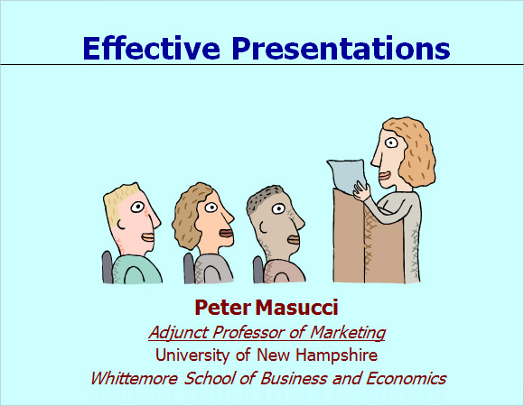 effective presentation skills ppt