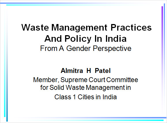 waste management ppt slideshare