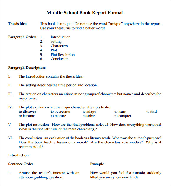 Sample Book Summary Template - 5+ Free Documents Download in PDF