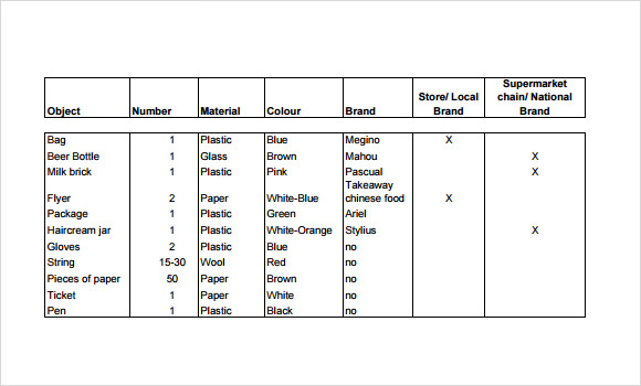 FREE 9+ Index Card Templates in PDF | Excel