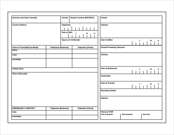 Index Card Template - 9+ Download Free Documents in PDF , Excel