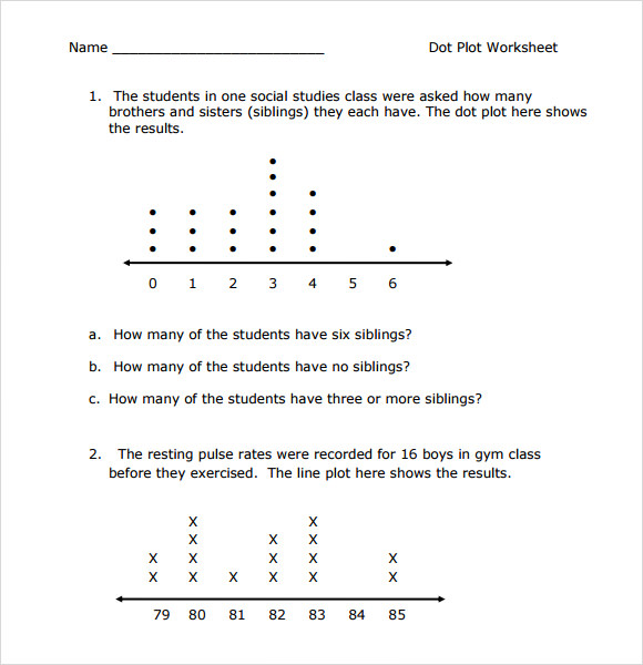 12+ Sample Dot Plot Examples  Sample Templates