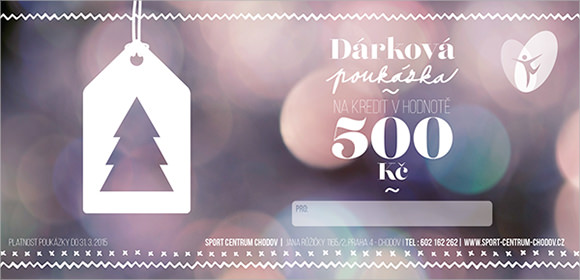 christmas voucher design