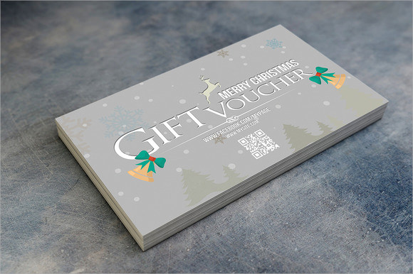 sample christmas voucher template