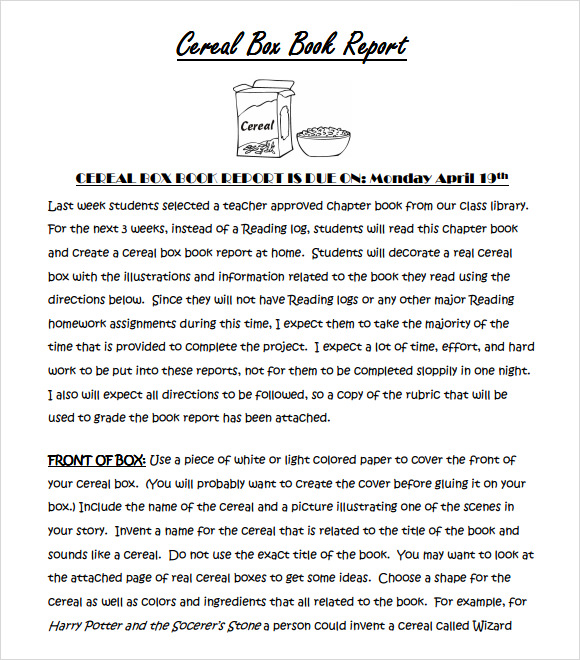 Printable mystery book report forms