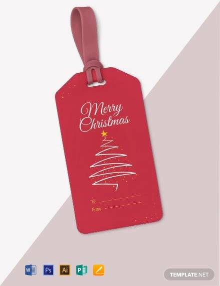 free christmas gift tag template1