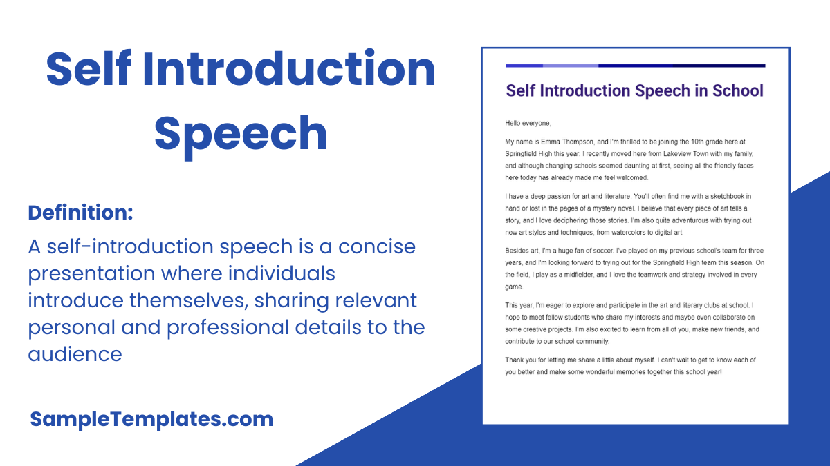 self-introduction-speech