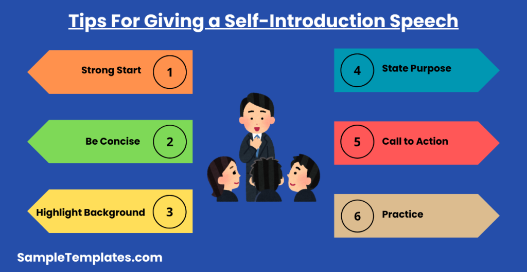 tips for giving a self introduction speech 1024x530
