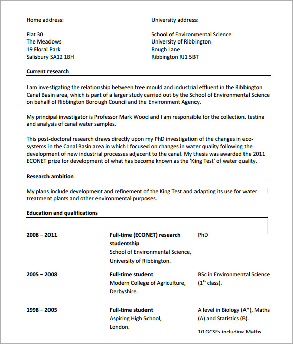 Microsoftword resume