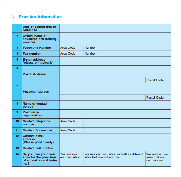 free program evaluation form template