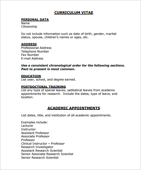 8 medical cv templates download for free