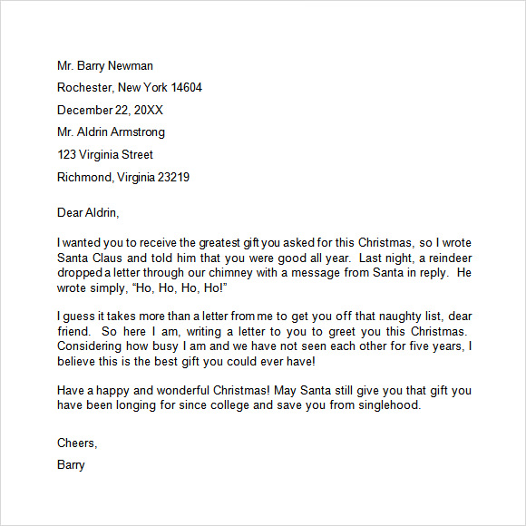 Microsoft Office Templates For Christmas Letters