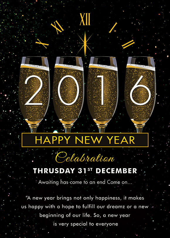 25 New Year Invitation Templates to Download Sample Templates