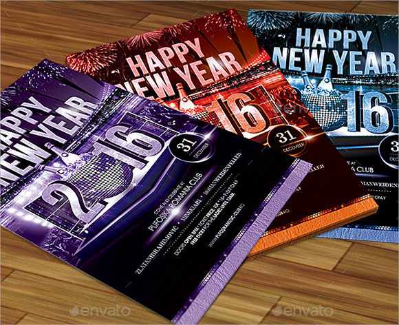 happy new year poster download