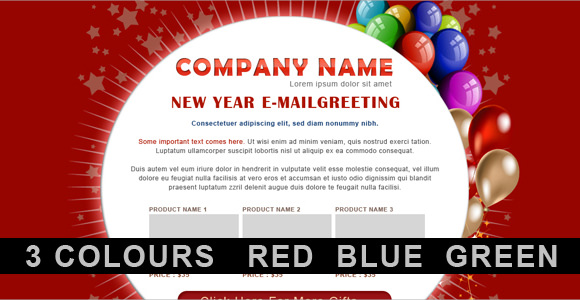 FREE 10  Sample New Year Email Templates in PDF PSD EPS