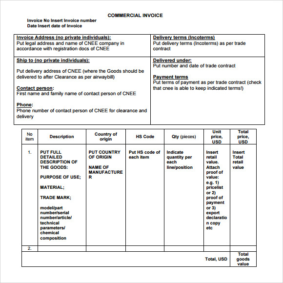 invoice proforma Templates 15  Download  Microsoft Free Sample Invoice for