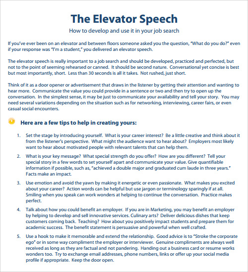 23+ Sample Speech Examples - PDF