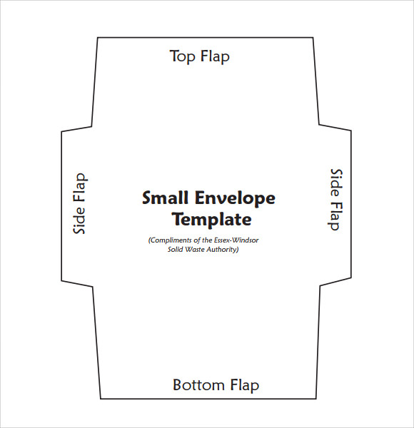 FREE 7 Sample Small Envelope Templates In PDF MS Word