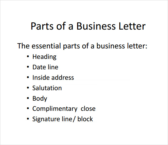 assignment 2.1 components of a business letter