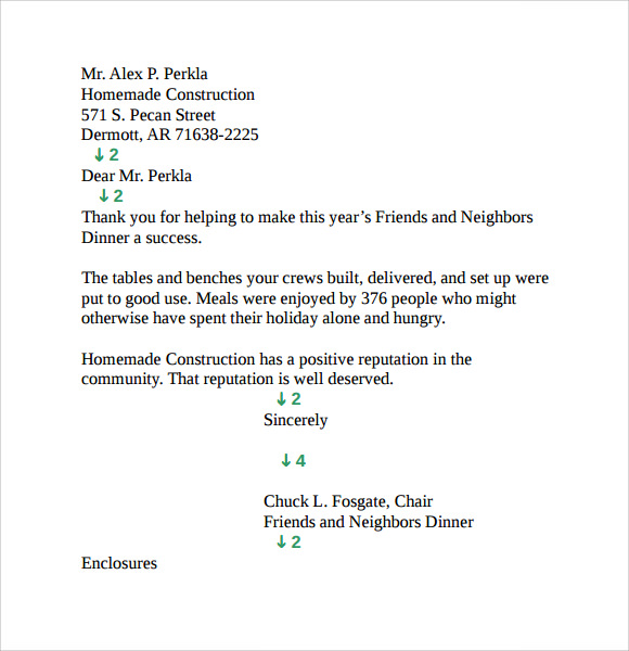 FREE 9+ Sample Personal Business Letter Templates in PDF ...