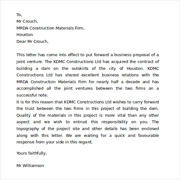 8 Proper Business Letter Format Templates Download for Free | Sample