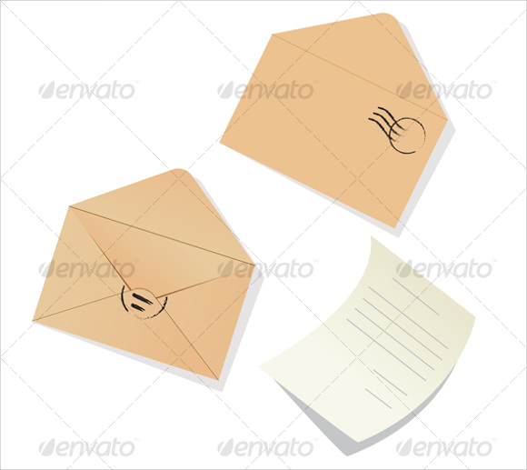 letter and envelopes