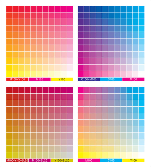 Free 25 Sample Color Chart Templates In Pdf Ms Word