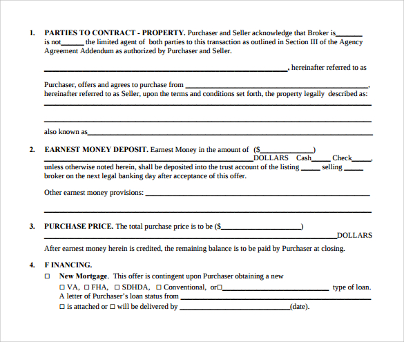 17 Sample Land Purchase Agreement Templates to Download | Sample Templates