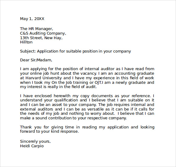 9 Letter Of Intent For Employment Samples PDF DOC Sample Templates