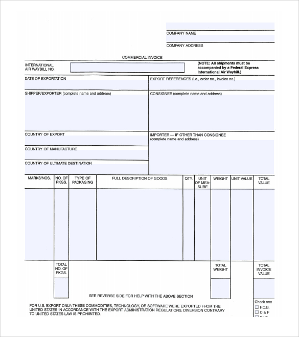 blank indesign invoice pdf