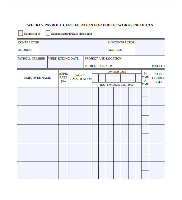 example of certified payroll form