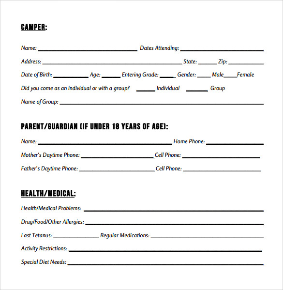 FREE 8 Sample Medical Consent Form Examples In PDF MS Word