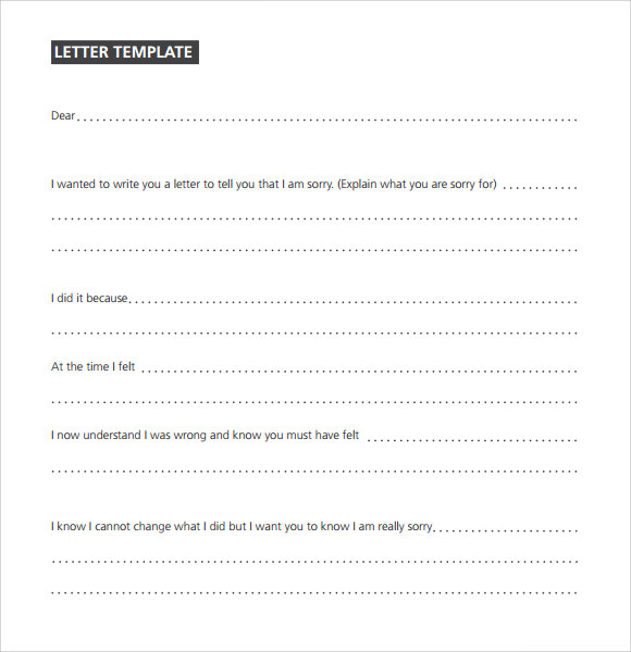 download apology letter to teacher