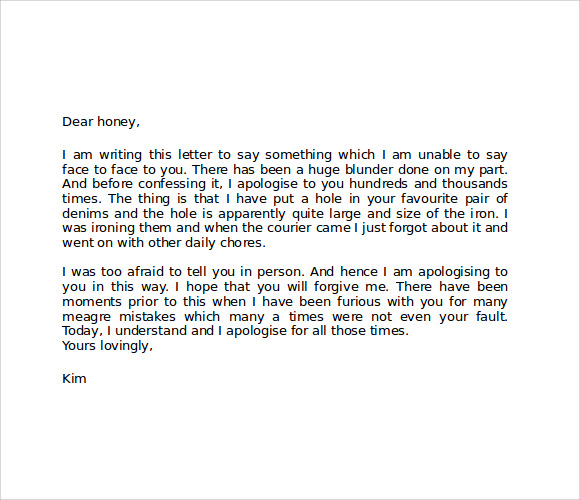 Apology Love Letter To Husband 