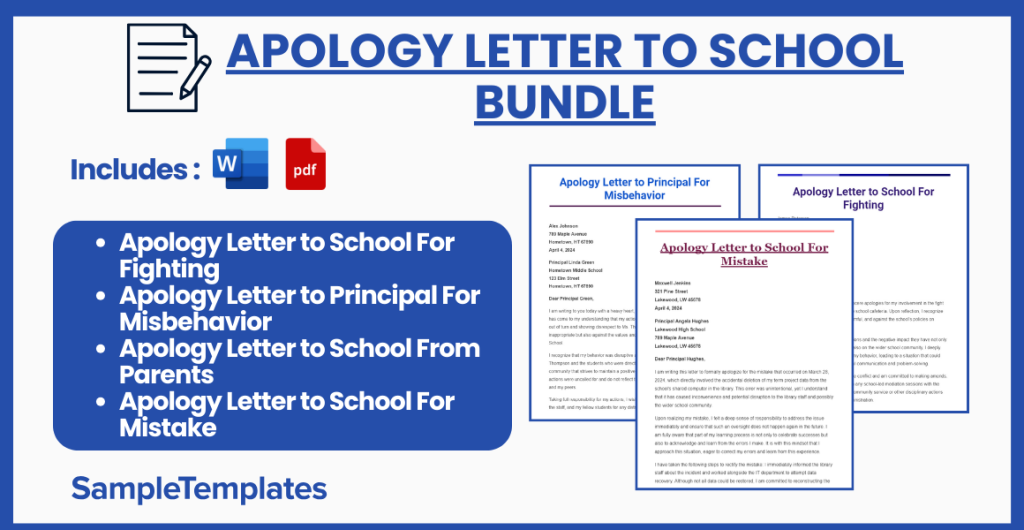 apology letter to school bundle 1024x530