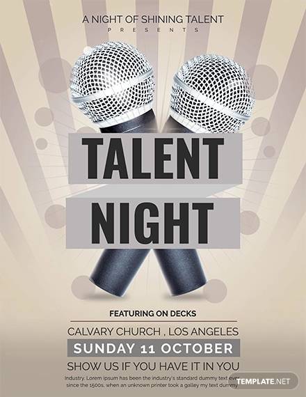 talent night