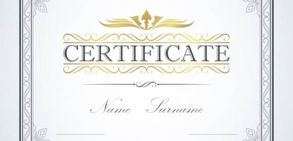 certificate template pages