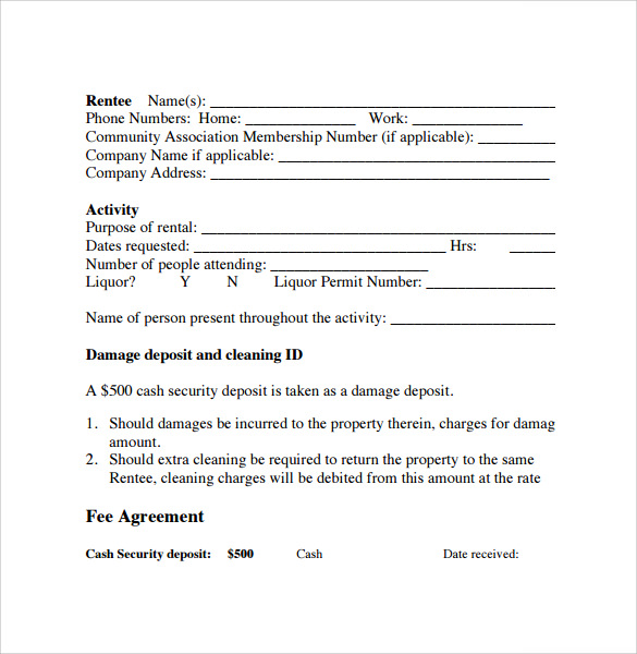 example of rental agreement1