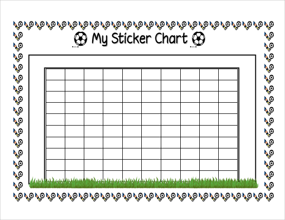 FREE 22 Sample Sticker Chart Templates In PDF MS Word