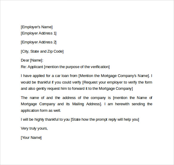 signed agreement 8 letters for Employment Download Templates 18 Letter Verification