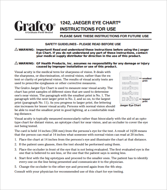 free jaeger eye chart download