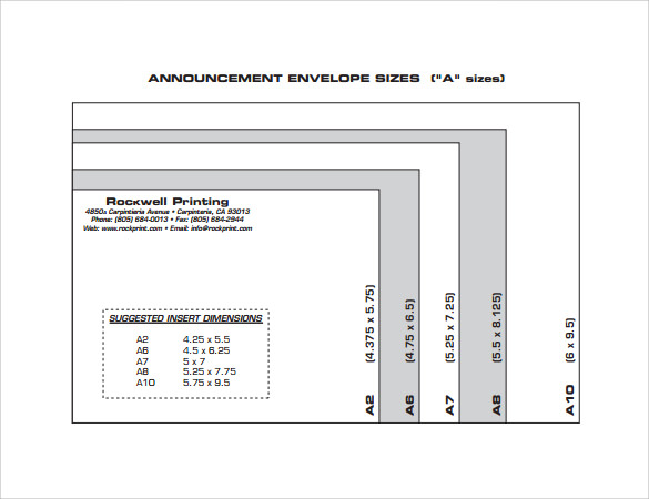 FREE 8+ Sample 5x7 Envelope Designs in PSD | EPS | PDF